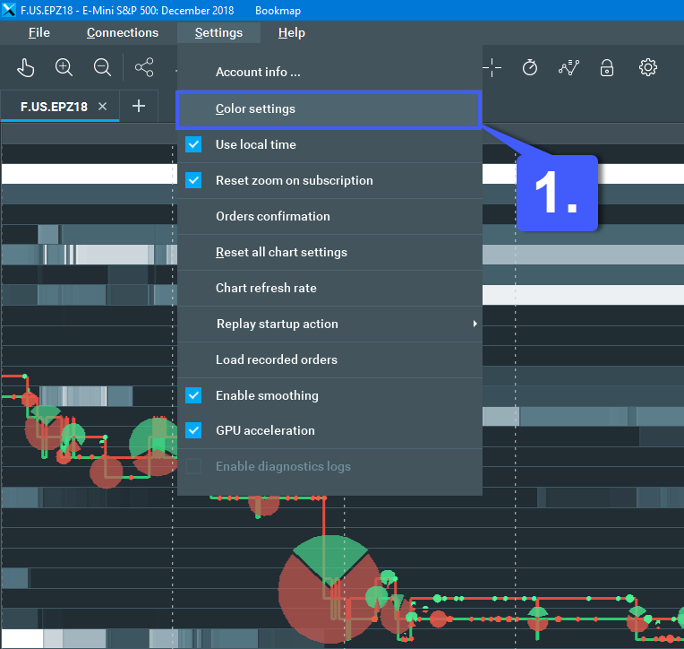 BookMap Theme Color 1