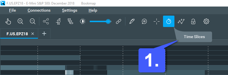 Bookmap time interval 1