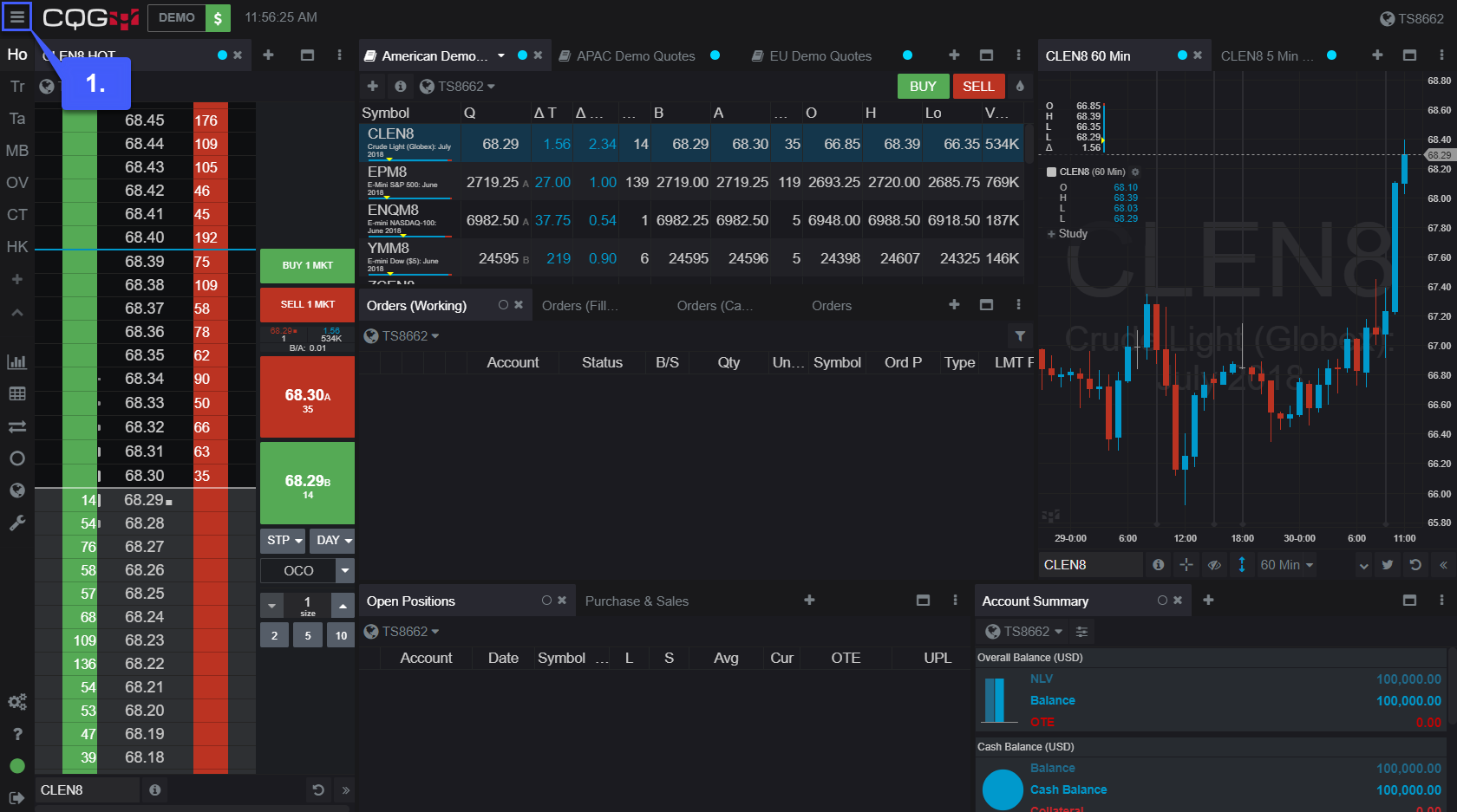 CQGD Workspace 1