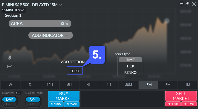 Optimus Trader Chart Style 6