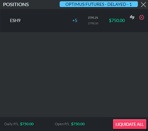 Optimus Trader Positions 4