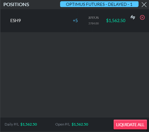 Optimus Trader Trade Act 4