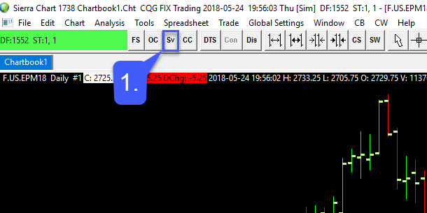 Sierra Chart Cqg