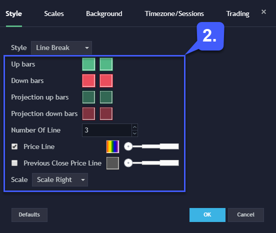 TradingView Theme Color 2